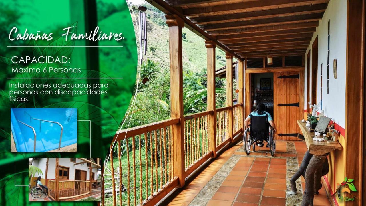 Finca Tradicional El Otono Pijao Exteriör bild